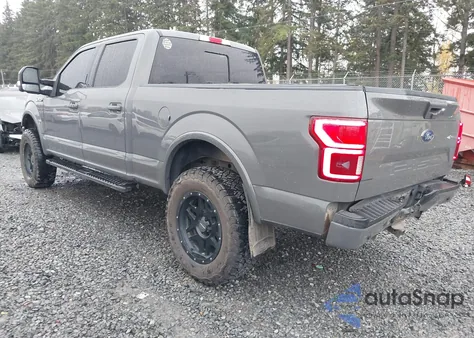 2018 Ford F-150 Lariat from USA, damaged, VIN 1FTFW1E5XJFB76099